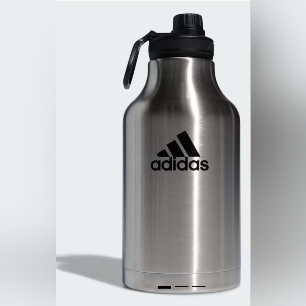 ADIDAS Steel Metal Bottle 2L NWT - Picture 3 of 4